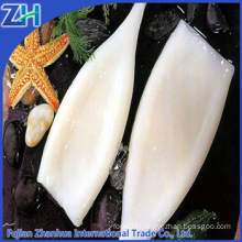 cleaned seafood todarodes squid tube U8 U10 frozen squid price wholesale